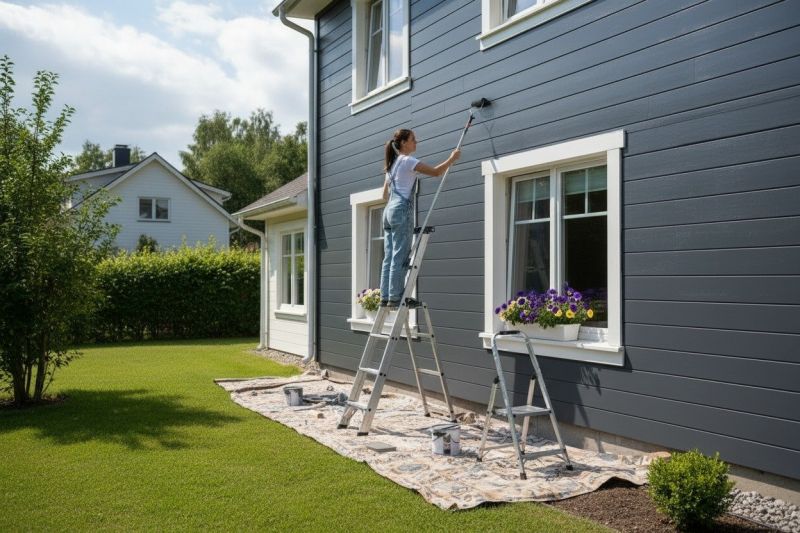 Curb Painting in Waco, TX