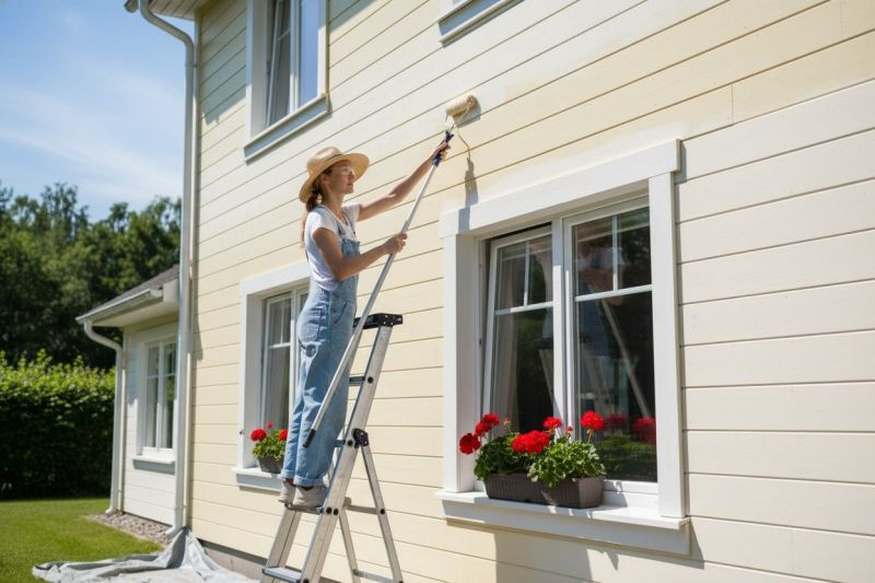 Fascia Painting in Boulder, CO