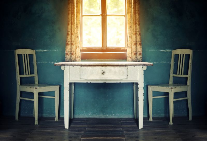 Rustic Kitchen Table Scene