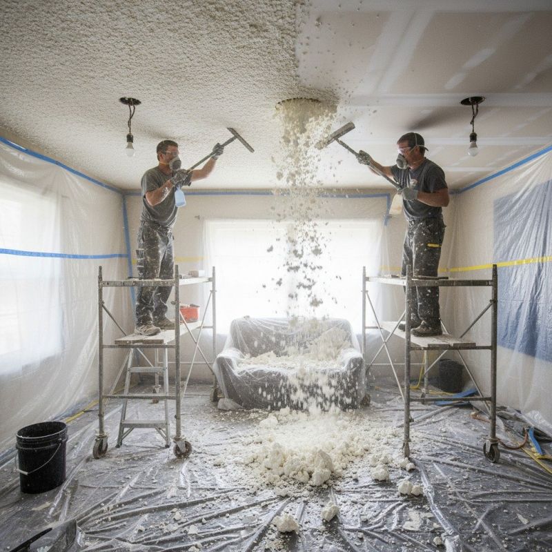 Popcorn Ceiling Removal in Waco, TX